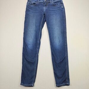Silver Jeans Co Suki Super Skinny Jeans Blue Medium Wash Women's W29 L31